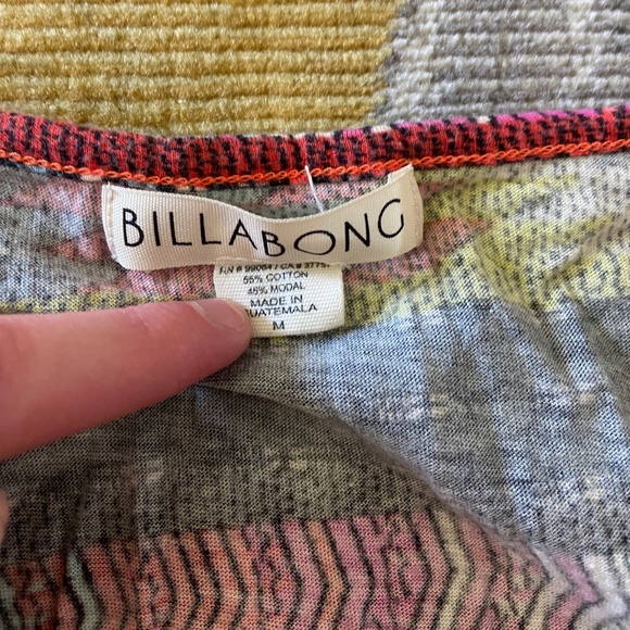 Multicolored Tribal Print Tank Top- Billabong - Picture 5 of 5